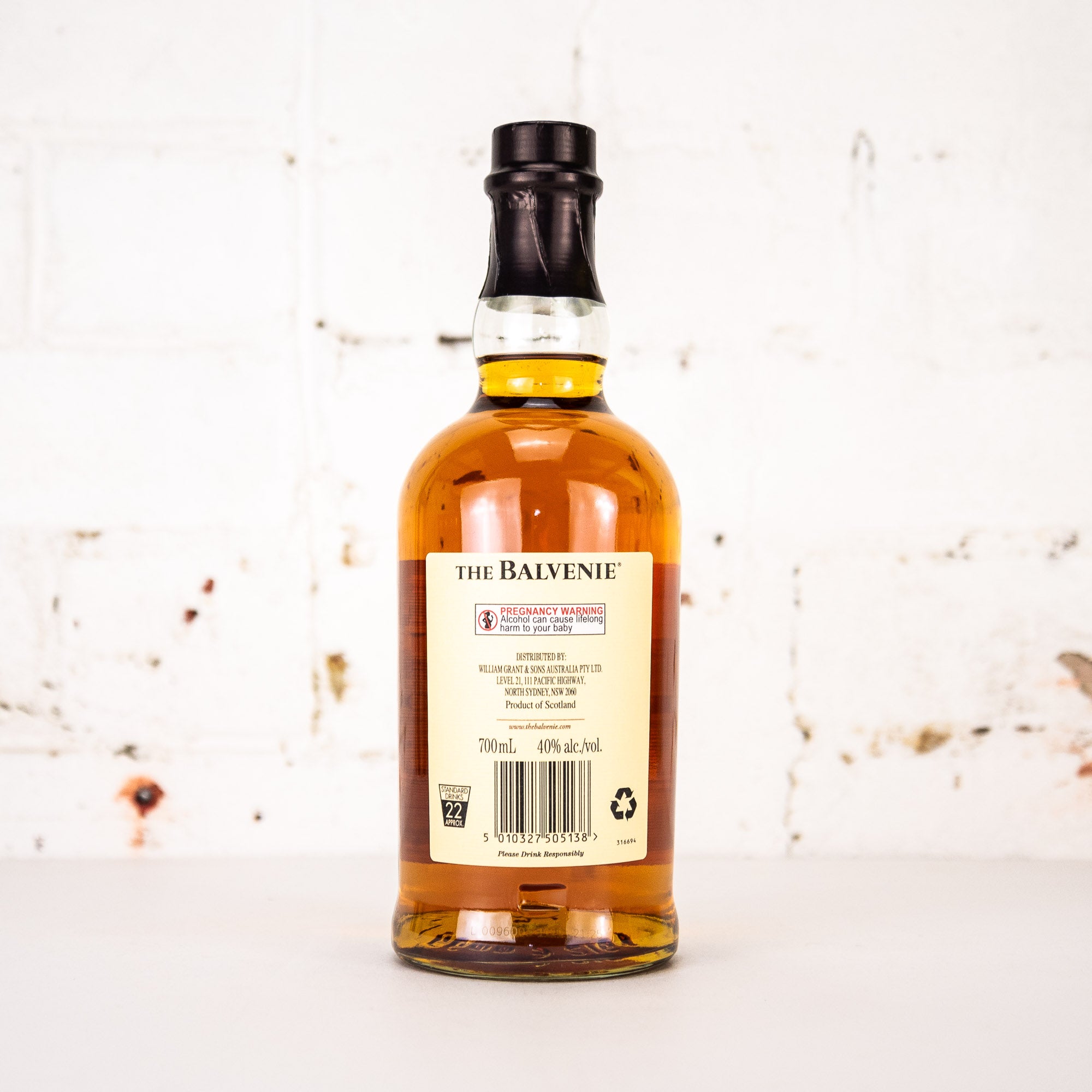 The Balvenie - DoubleWood 12YO 700ml – Carwyn Cellars