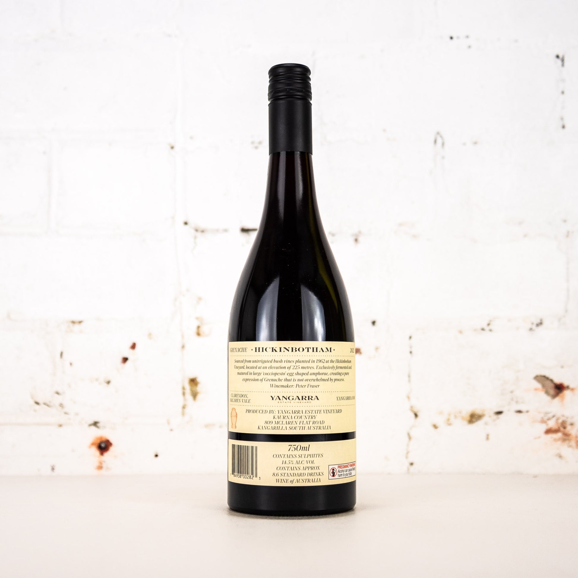 Yangarra - Hickinbotham Clarendon Grenache 2022 750ml