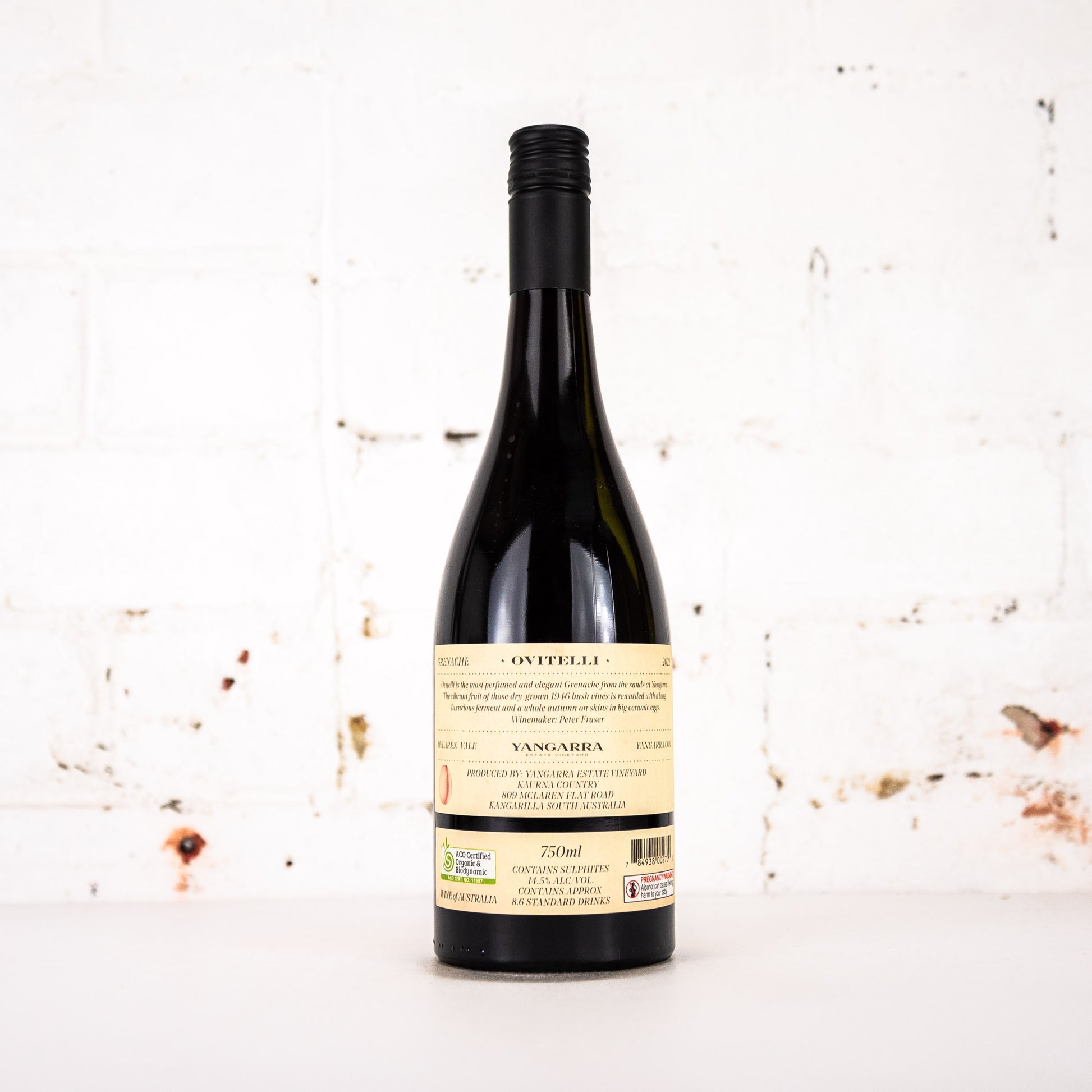 Yangarra - Ovitelli Grenache 2022 750ml