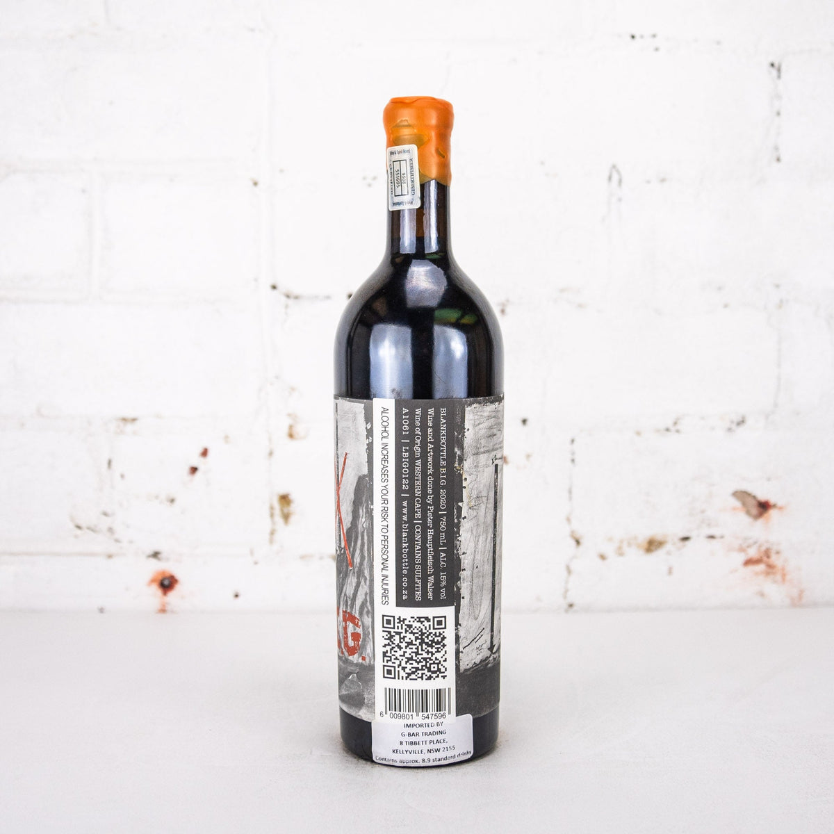 Blank Bottle - B.I.G. Cabernet Sauvignon 2020 750ml
