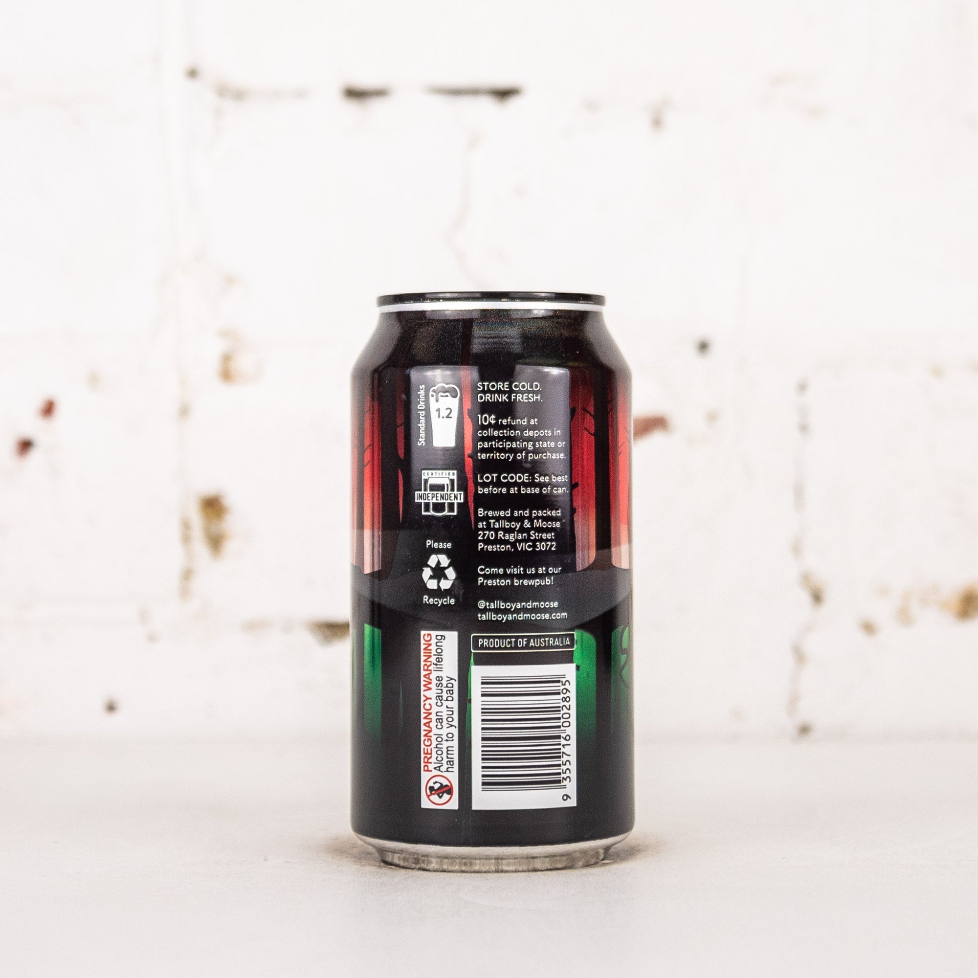 Tallboy & Moose - Stranger Zings Strawberry & Black Lime Sour