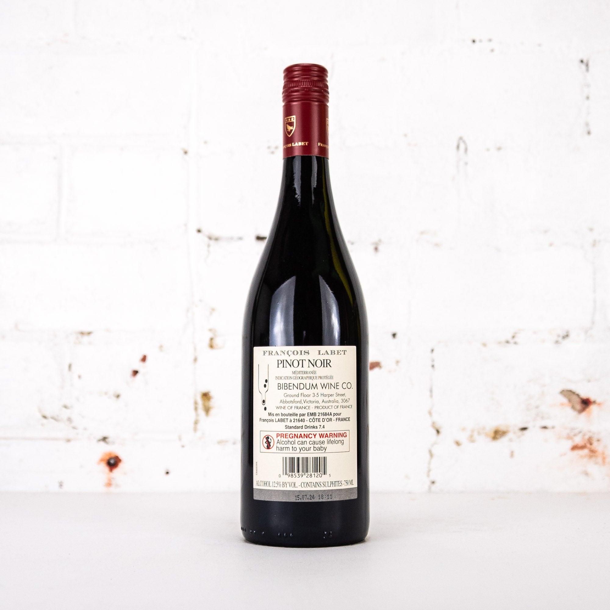 Francois Labet - Mediterranee Pinot Noir 2023 750ml