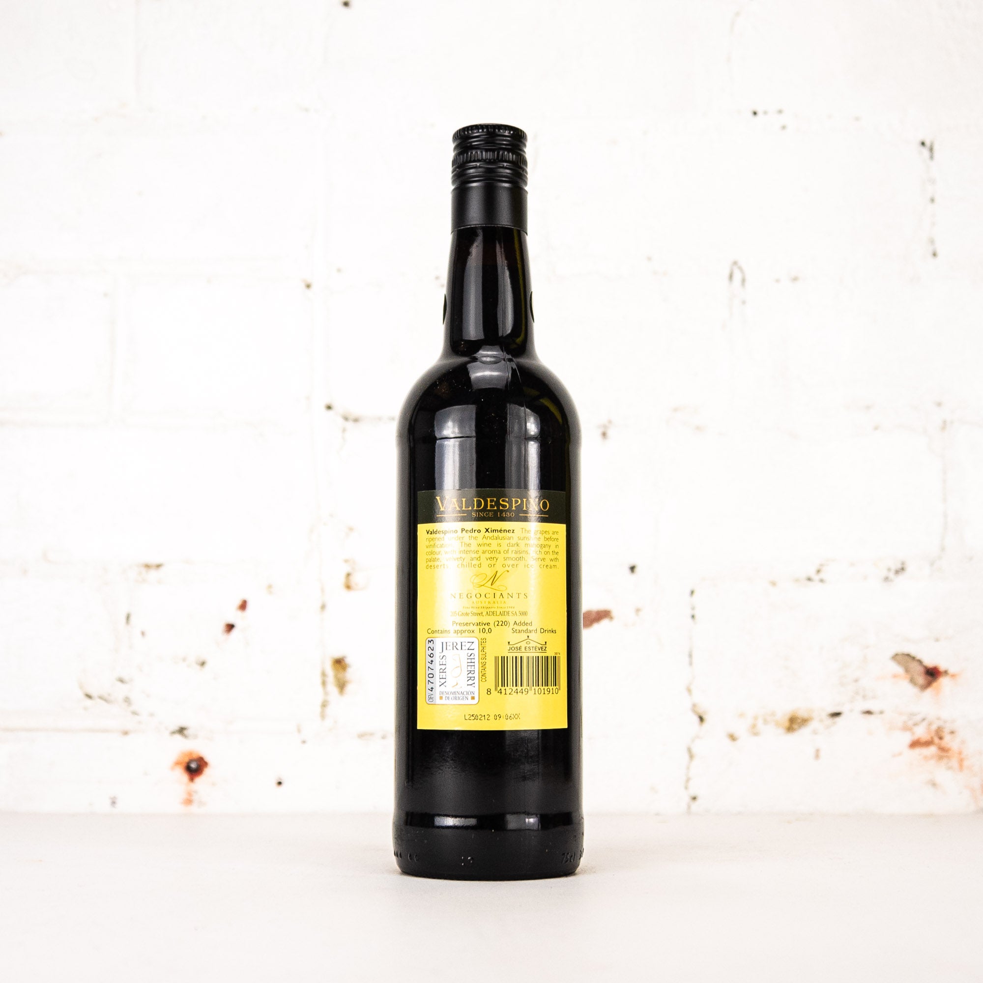 Valdespino - Pedro Ximenez Yellow Label 750ml