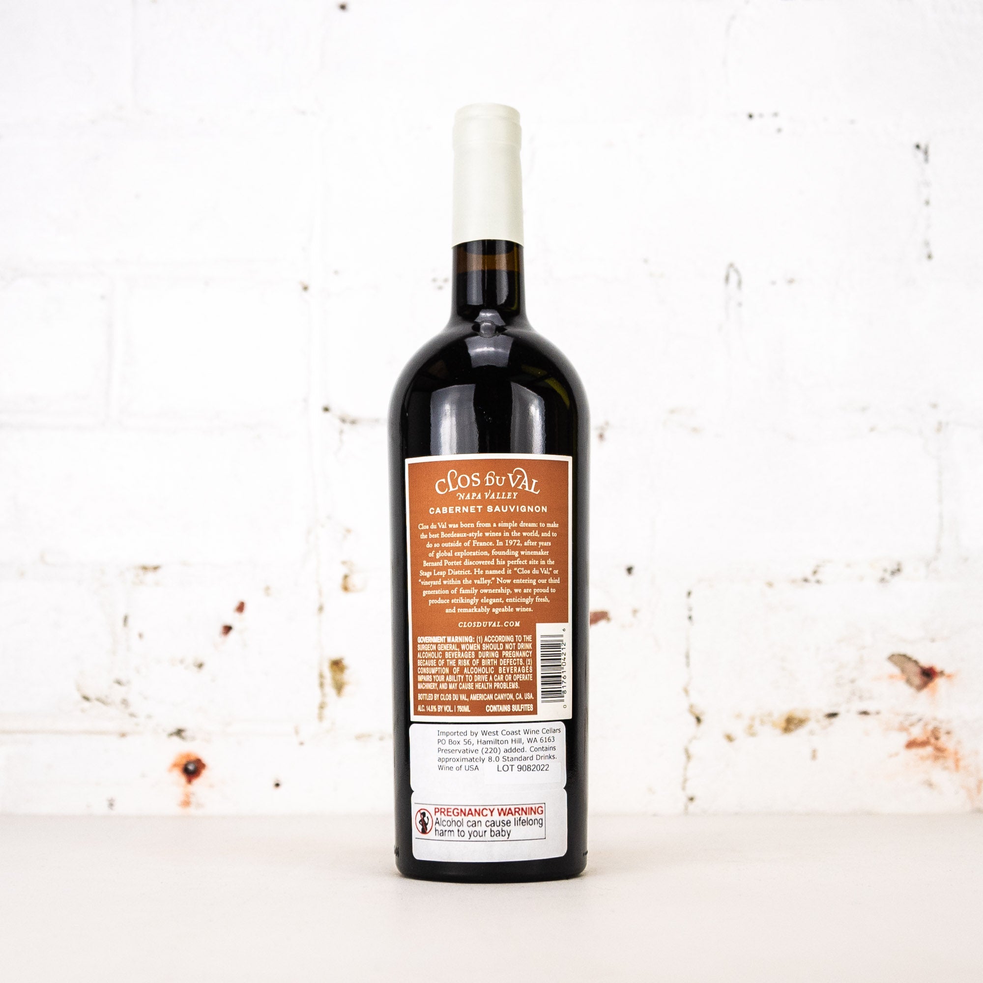 Clos du Val - Napa Valley Cabernet Sauvignon 2021 750ml – Carwyn