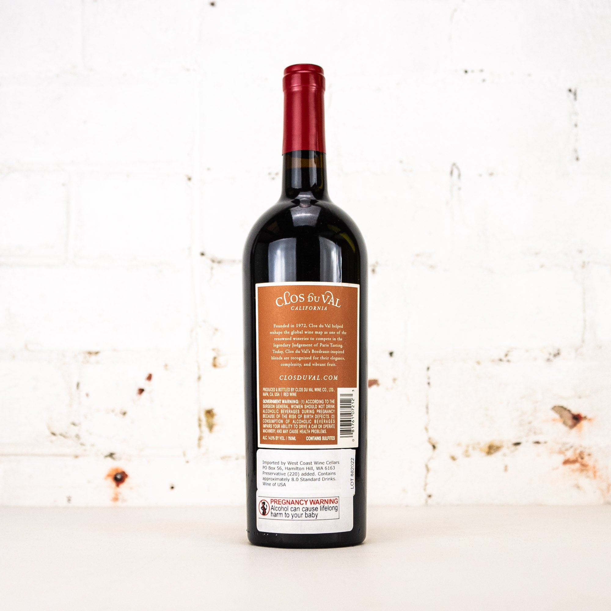 Clos du Val - Red Blend 2021 750ml