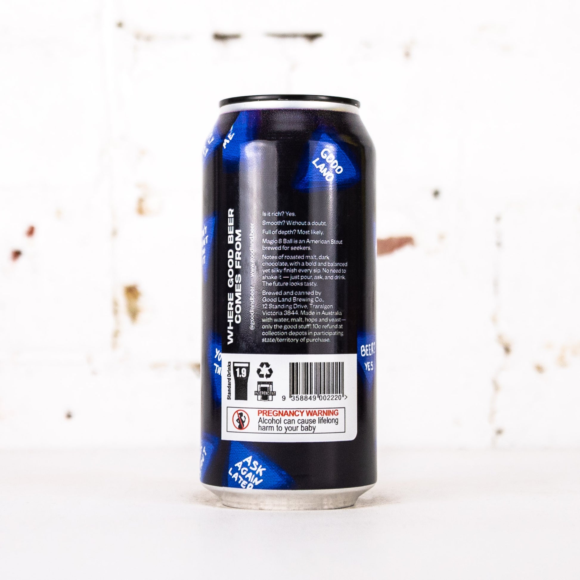 Good Land - Magic 8 Ball American Stout