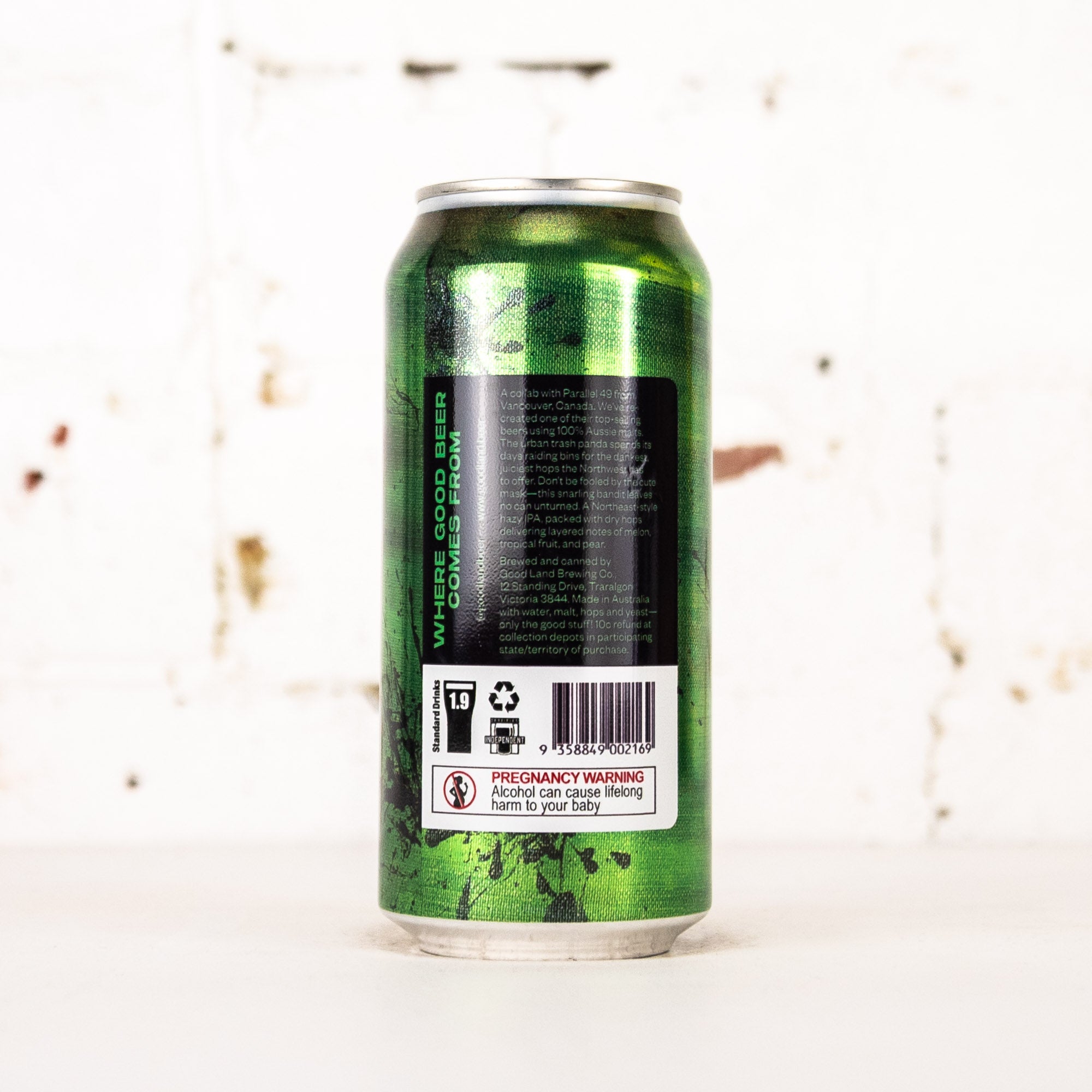 Good Land x Parallel 49 'Trash Panda' Canadian Hazy IPA