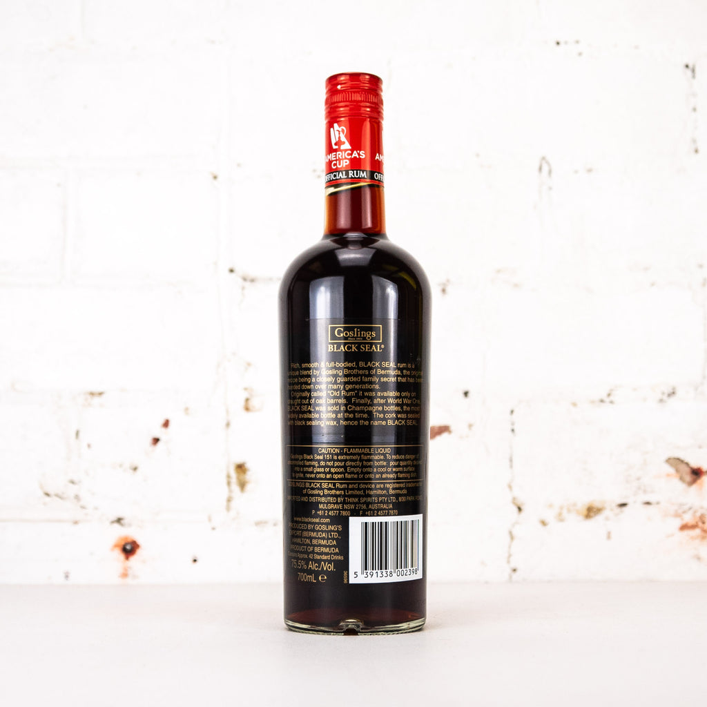 Goslings - Black Seal 151 Proof Rum 700ml