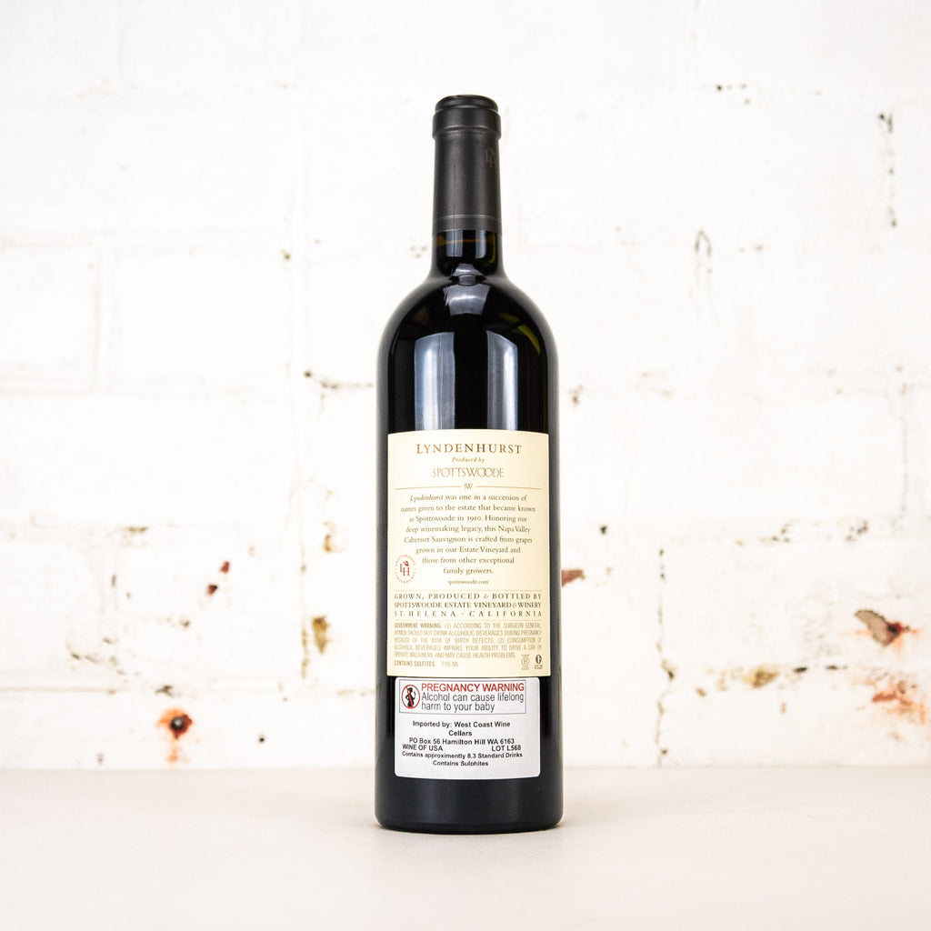 Spottswoode - 2021 Lyndenhurst Cabernet Sauvignon 750ml