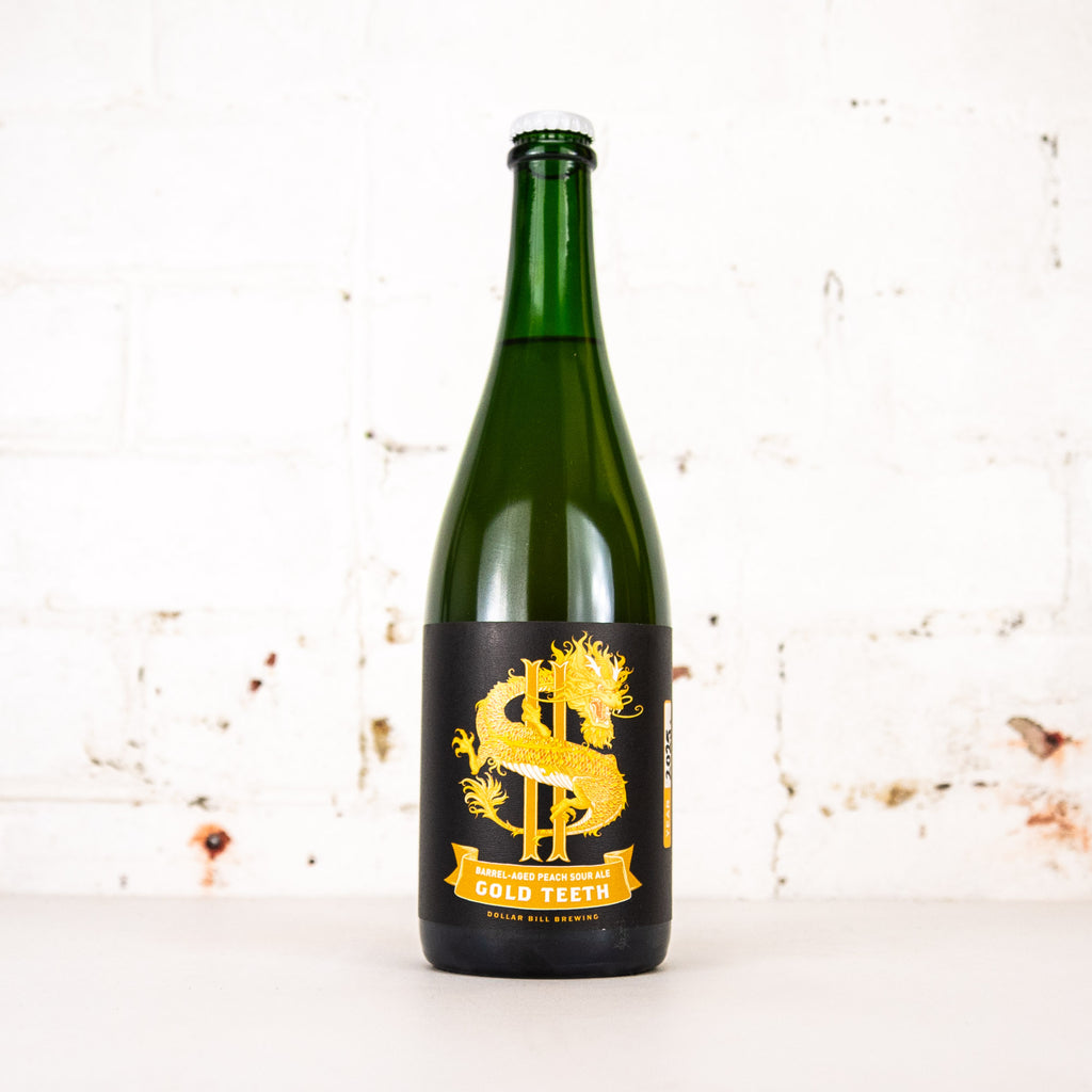 Dollar Bill - Gold Teeth 2025 BA Peach Sour Ale 750ml