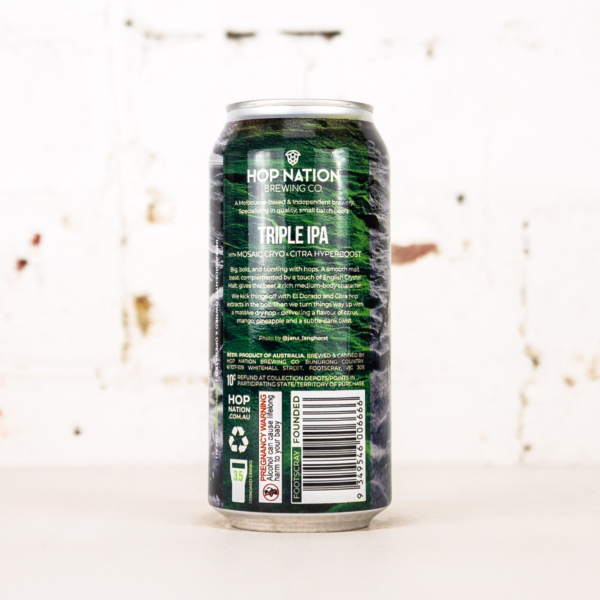 Hop Nation - Triple IPA with Mosaic Cryo & Citra Hyperboost