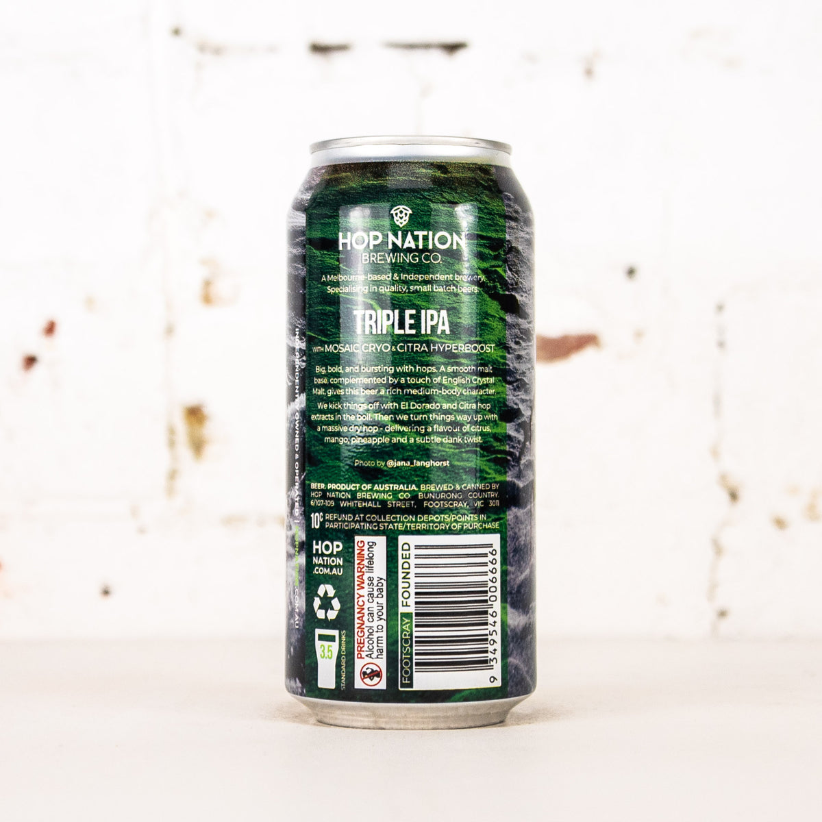 Hop Nation - Triple IPA with Mosaic Cryo & Citra Hyperboost