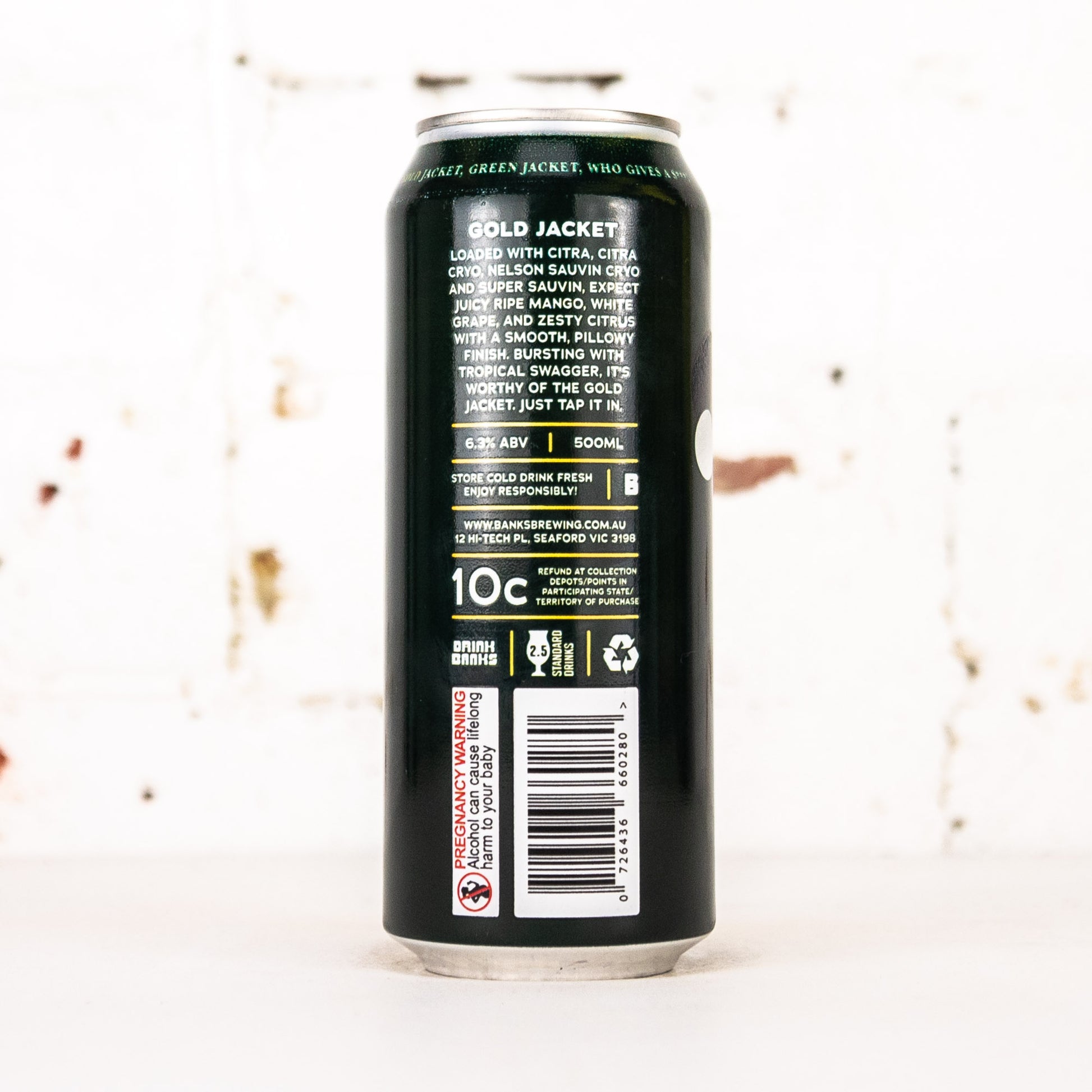 Banks - Gold Jacket Hazy IPA