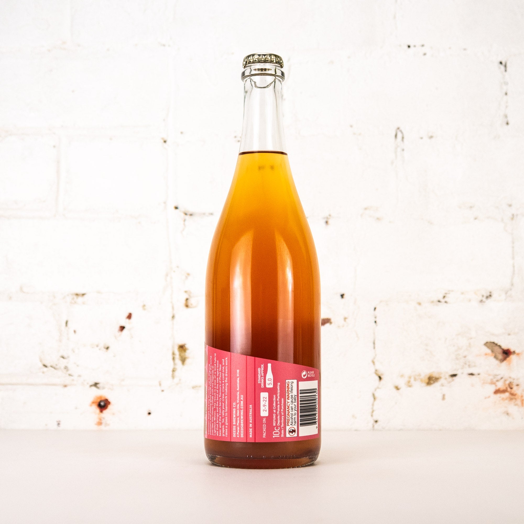 Deeds x Lightfoot 'Common Goals' Wine Hybrid Ale 750ml