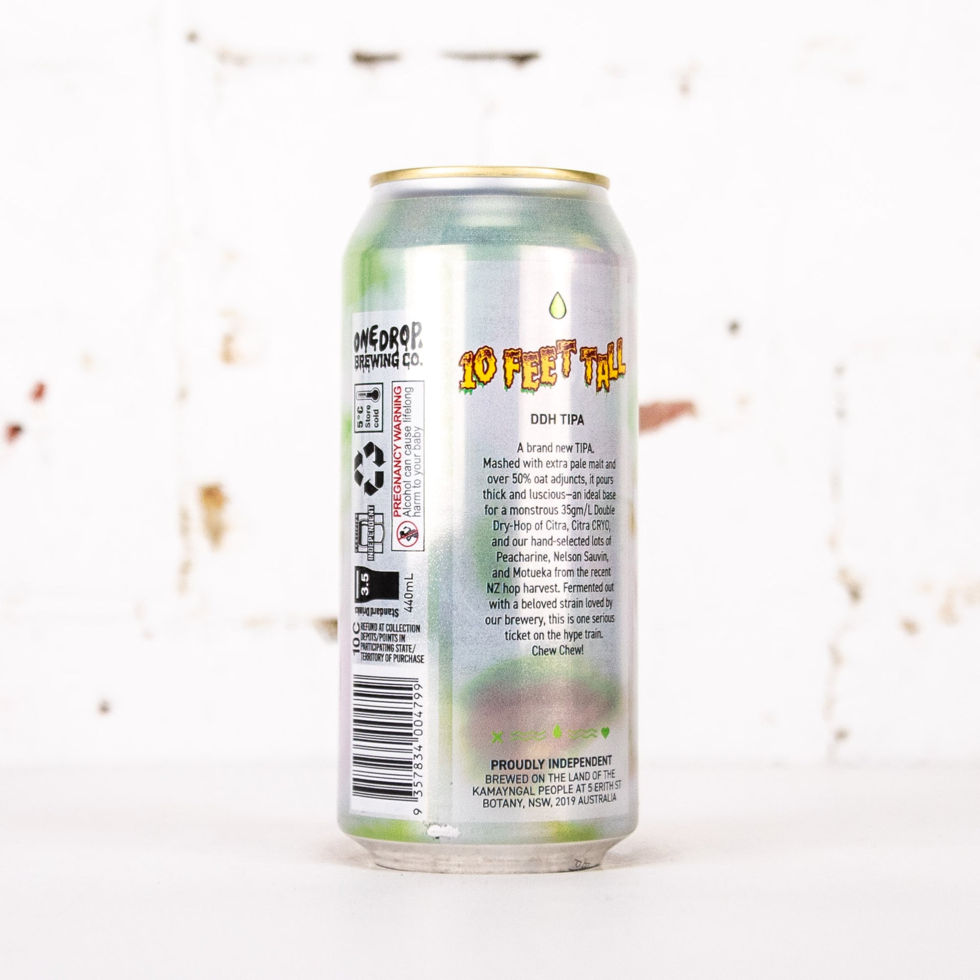 One Drop - 10 Feet Tall DDH TIPA
