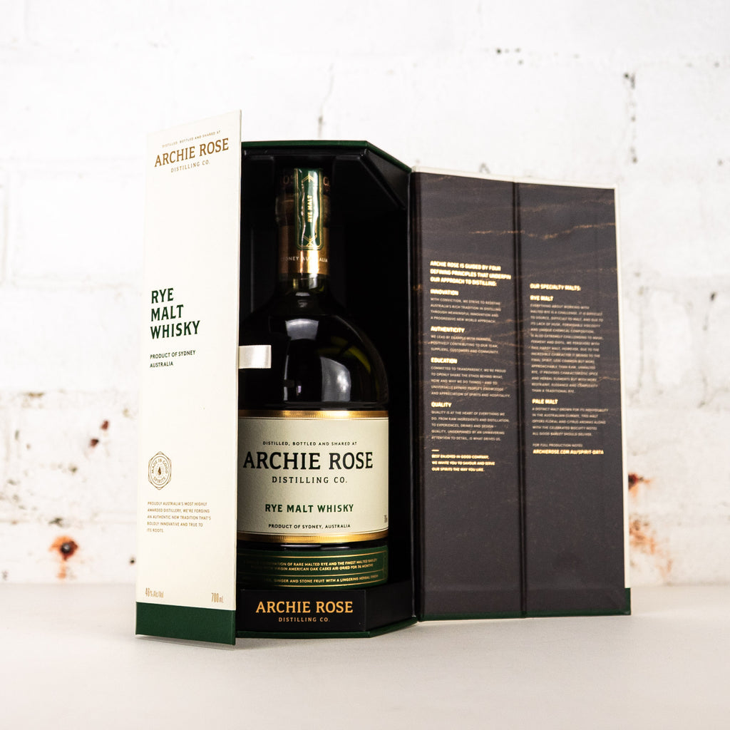 Archie Rose - Rye Malt Whisky 700ml