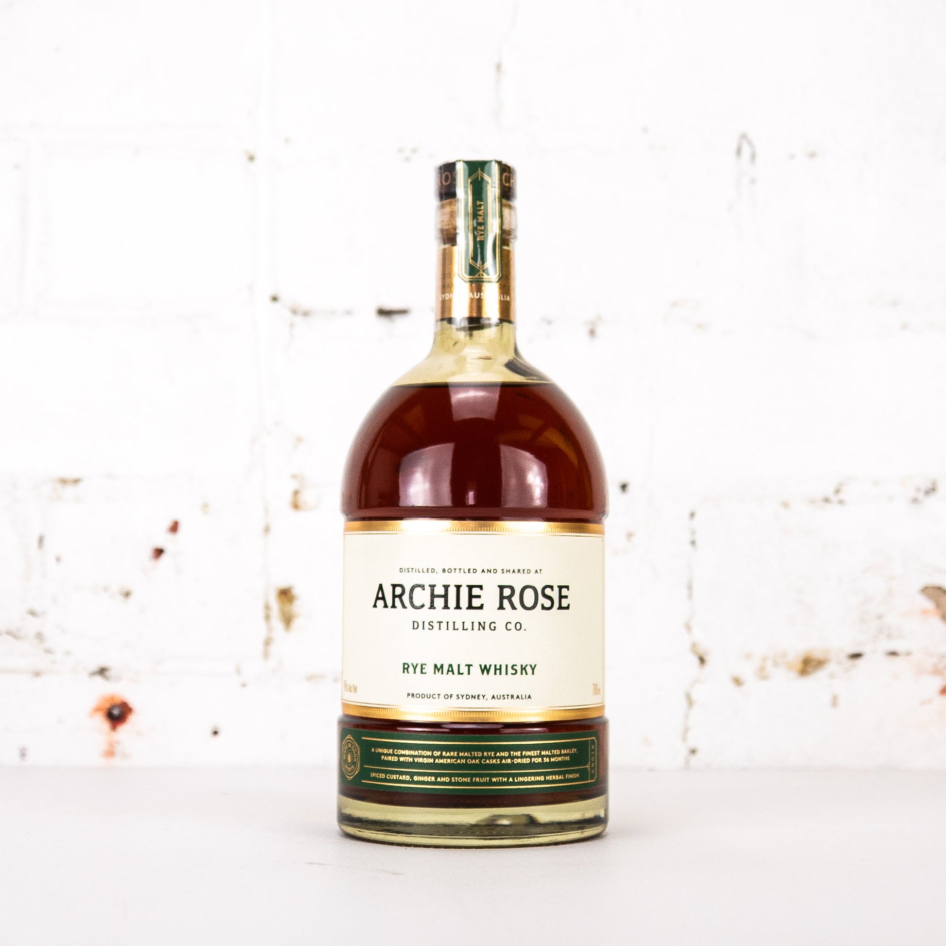 Archie Rose - Rye Malt Whisky 700ml