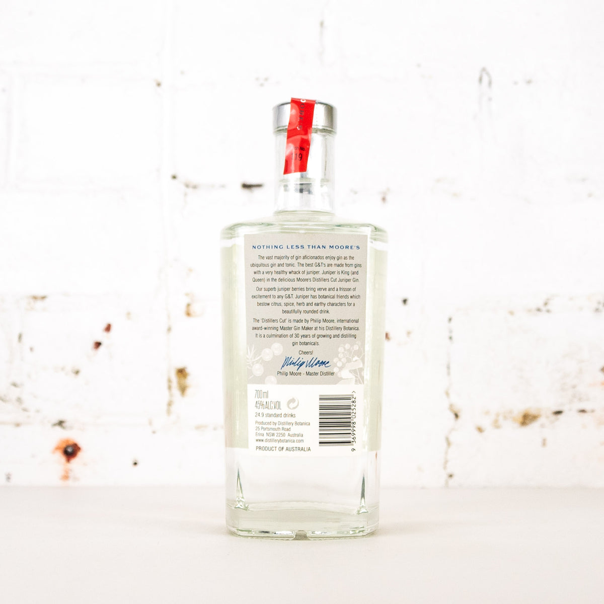 Moore's - Distillers Cut Juniper Gin 700ml