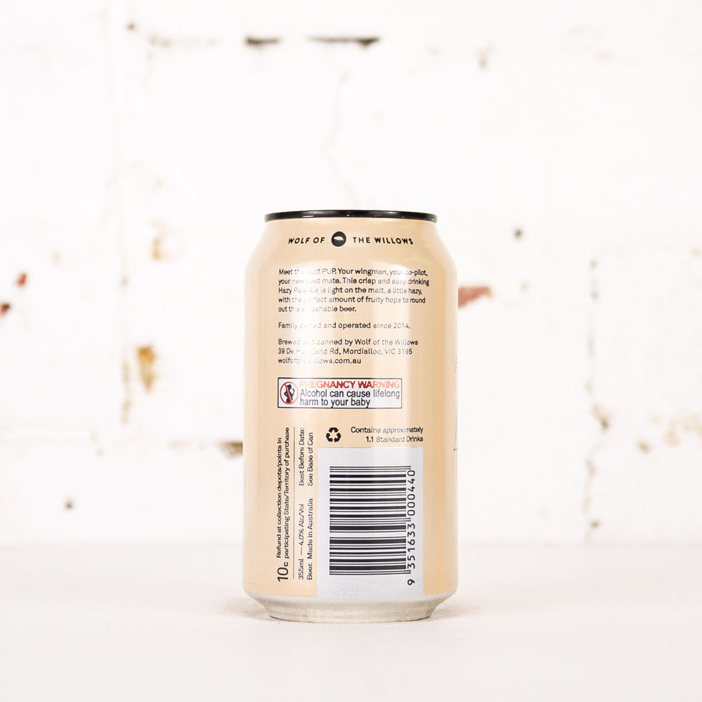 Wolf of the Willows - PUP Hazy Pale