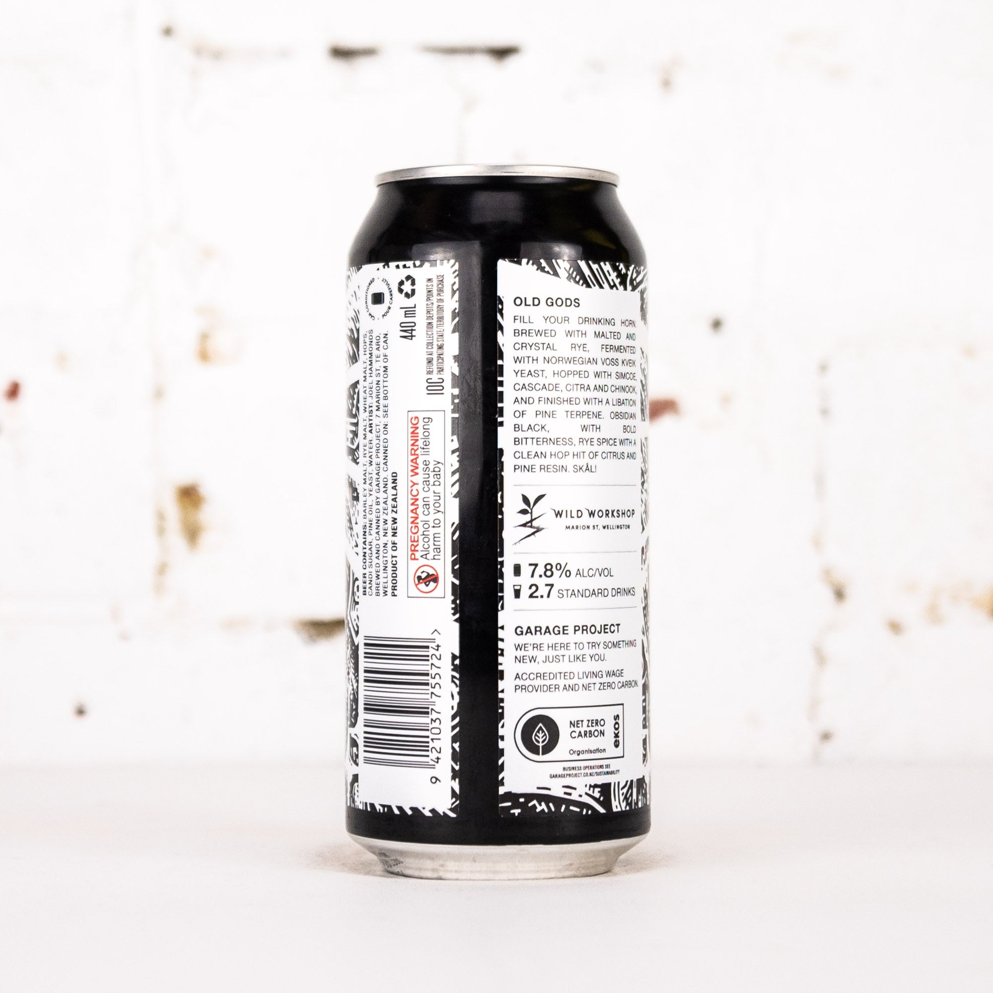 Garage Project - Old Gods Black Rye & Pine Kveik IPA