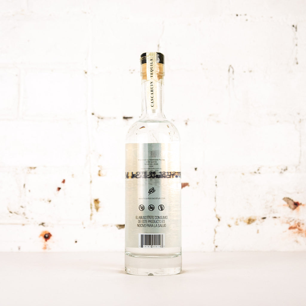 Cascahuin - Plata 48 Blanco Tequila 375ml