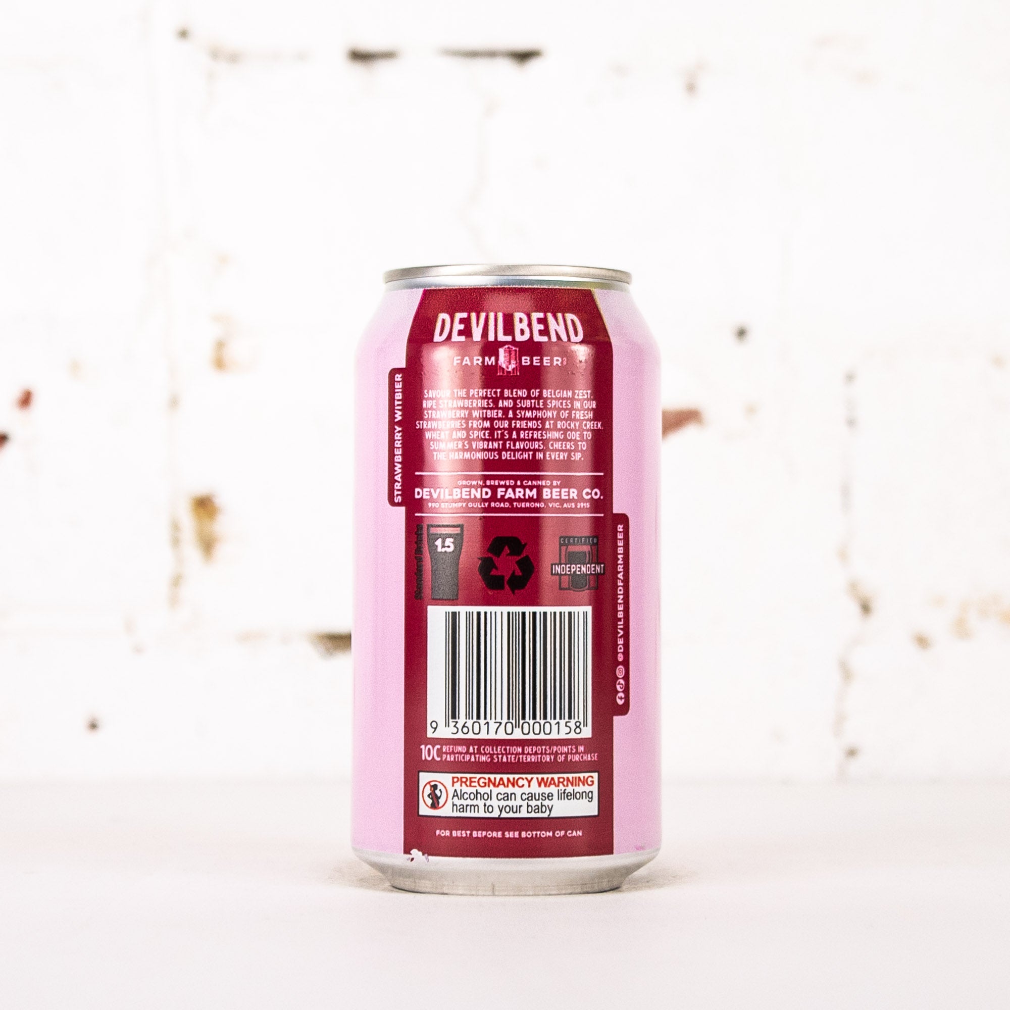 Devilbend - Strawberry Witbier