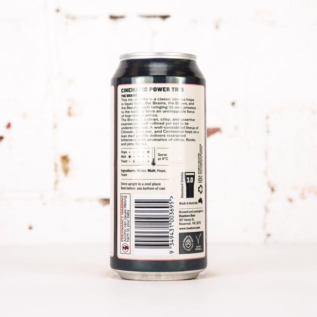 Hawkers - Cinematic Power Trio: The Brains Double IPA