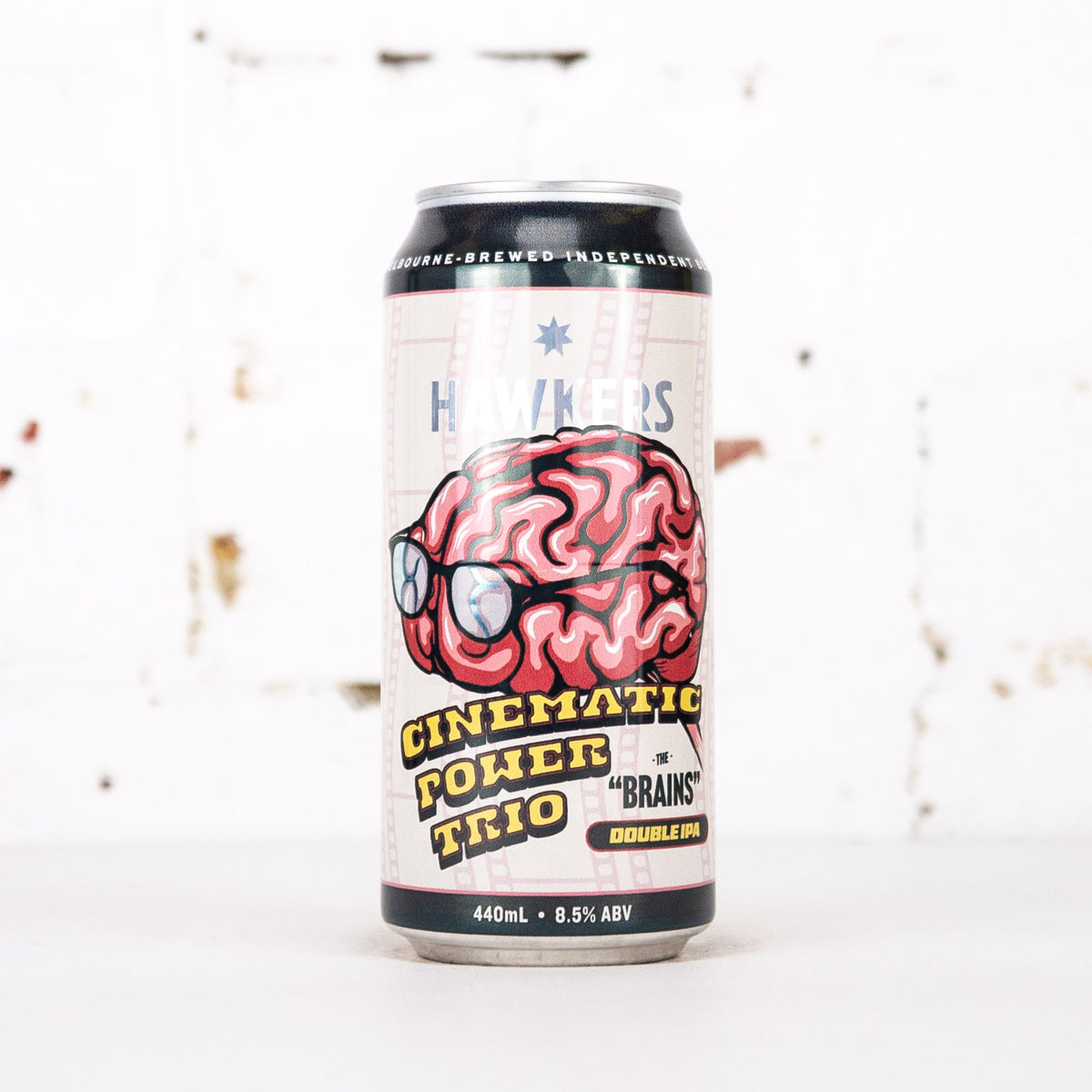 Hawkers - Cinematic Power Trio: The Brains Double IPA