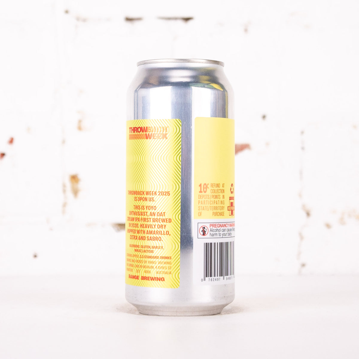 Range - Yo Yo Enthusiast Oat Cream IPA