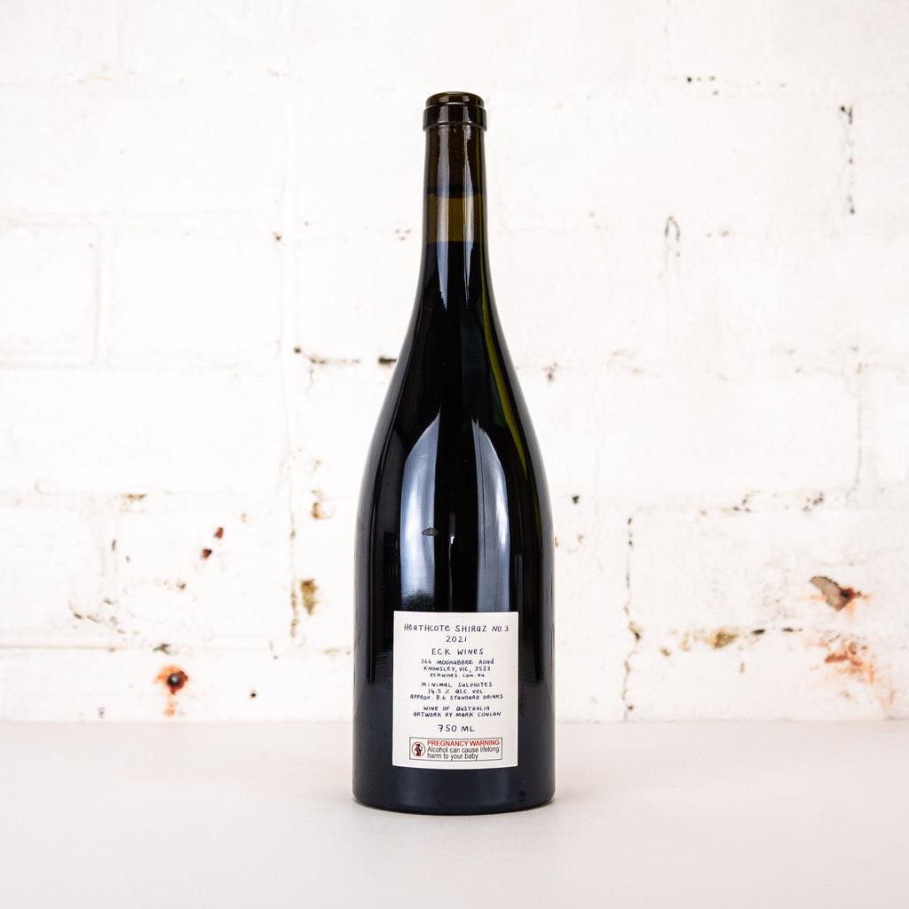 ECK - Heathcote Shiraz No 3 2021 750ml