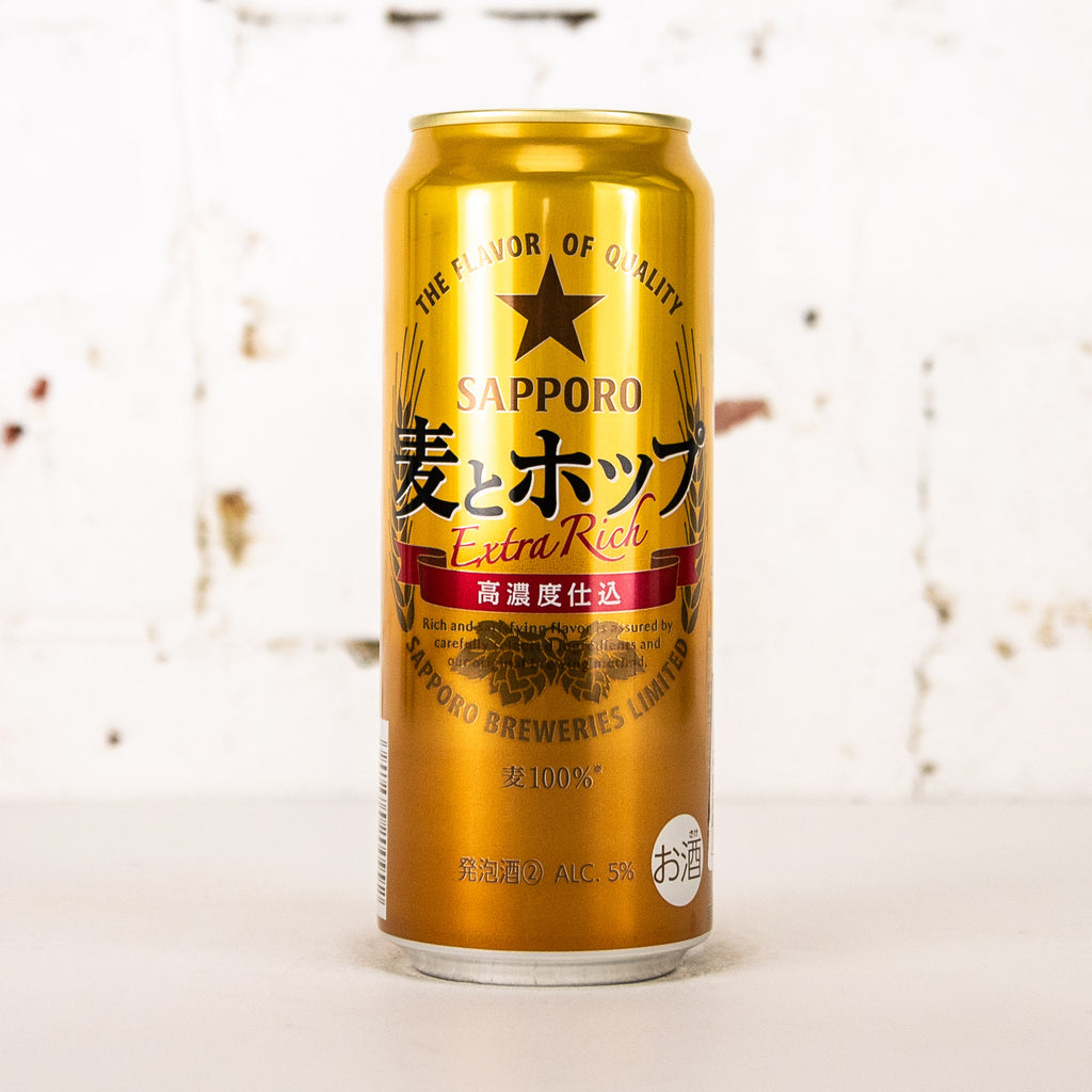 Sapporo - Mugi to Hop The Gold Extra Rich