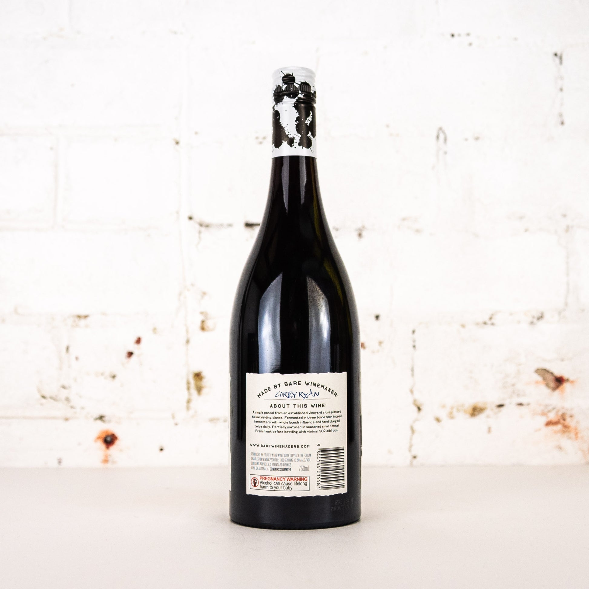 Bare Winemakers - Limestone Coast Pinot Noir 750ml