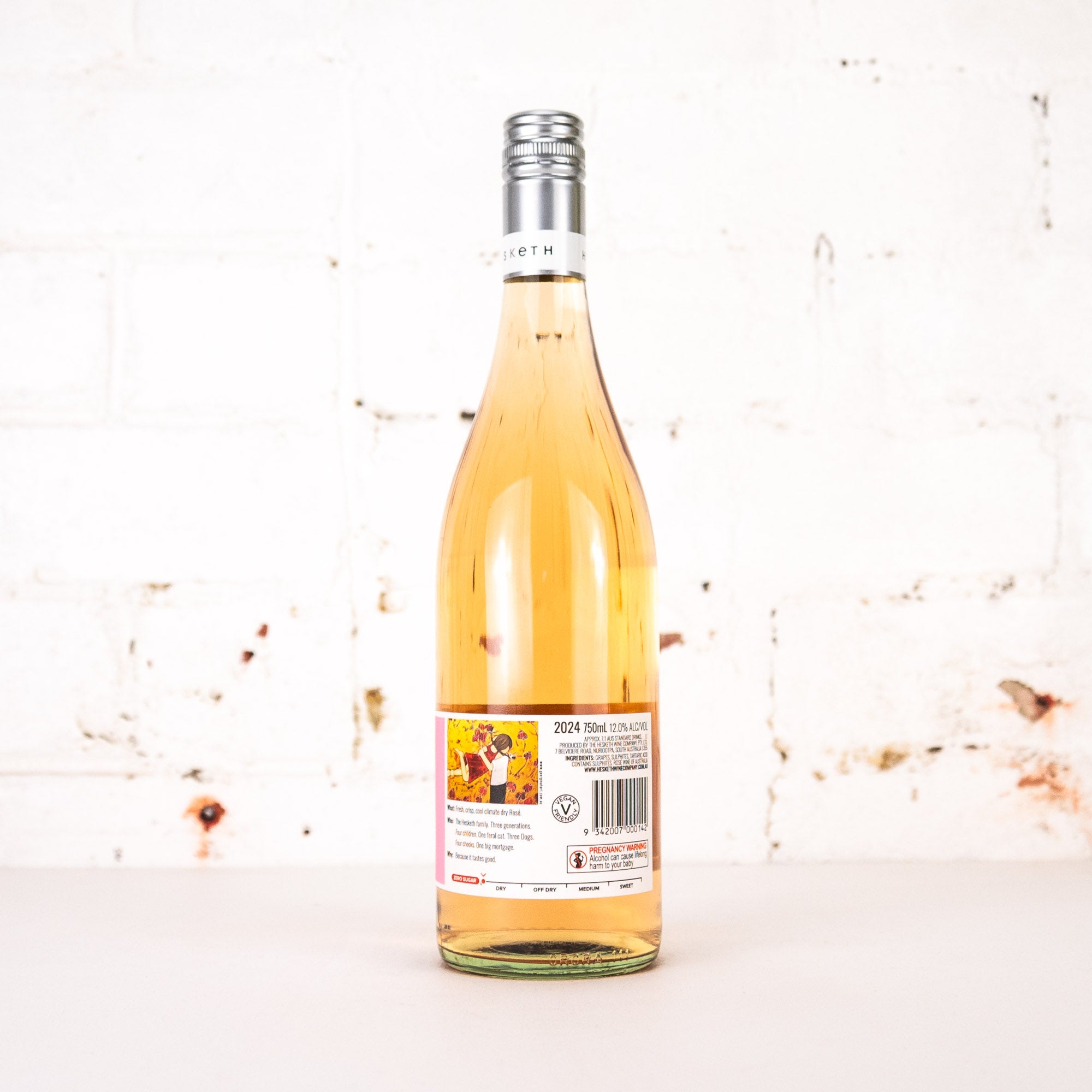 Hesketh - Wild At Heart Rose 750ml