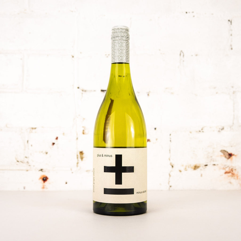 Plus & Minus - Non Alc Pinot Grigio 750ml