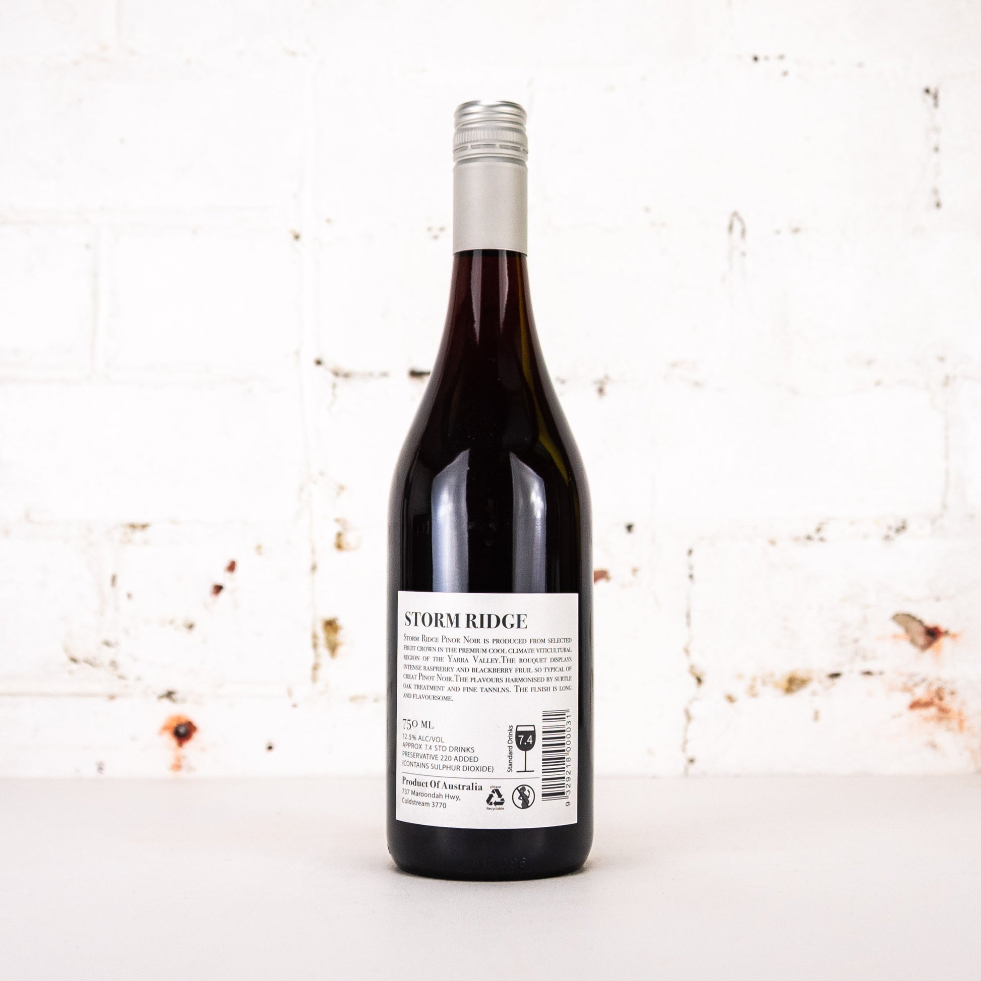 Storm Ridge - Pinot Noir 750ml