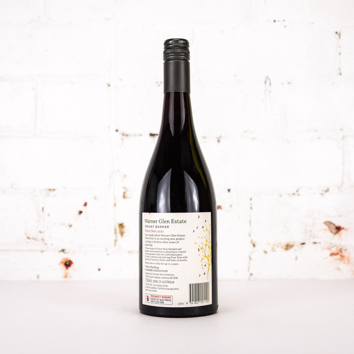 Warner Glen - Estate Pinot Noir 750ml