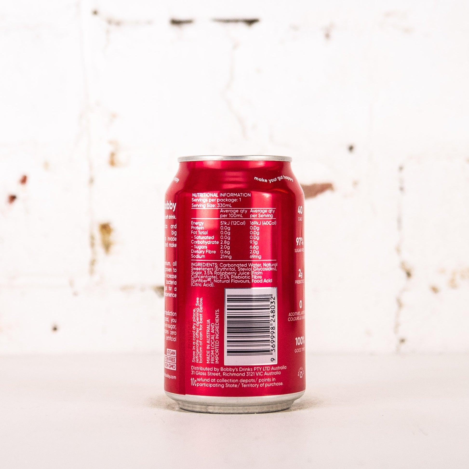 Bobby - Berry Prebiotic Soft Drink