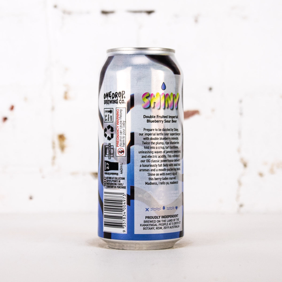 One Drop - Shiny Double Fruited Imperial Blueberry Sour