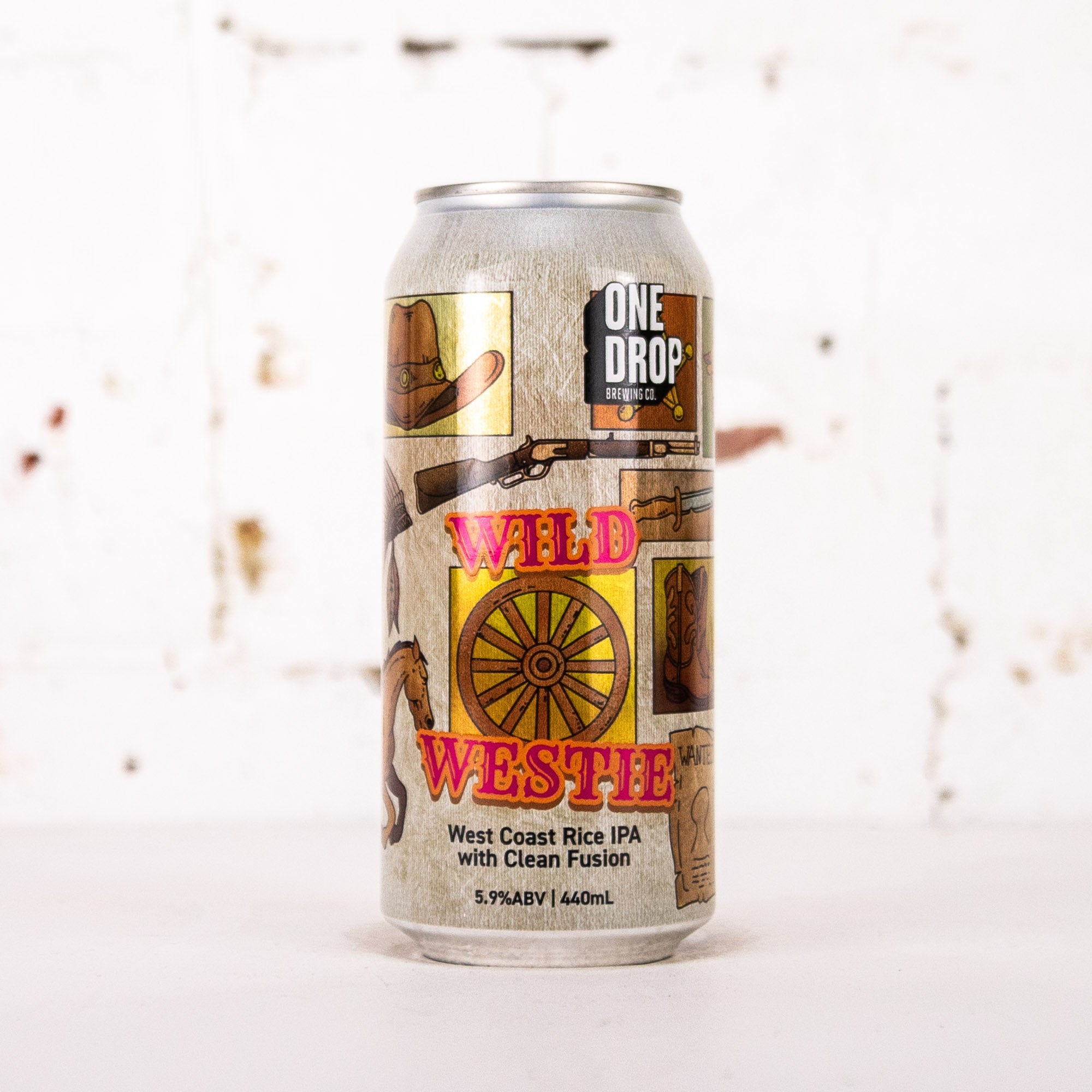 One Drop - Wild Westie West Coast Rice IPA