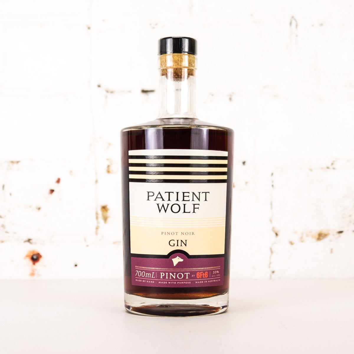 Patient Wolf x 6ft6 - Pinot Noir Gin 700ml