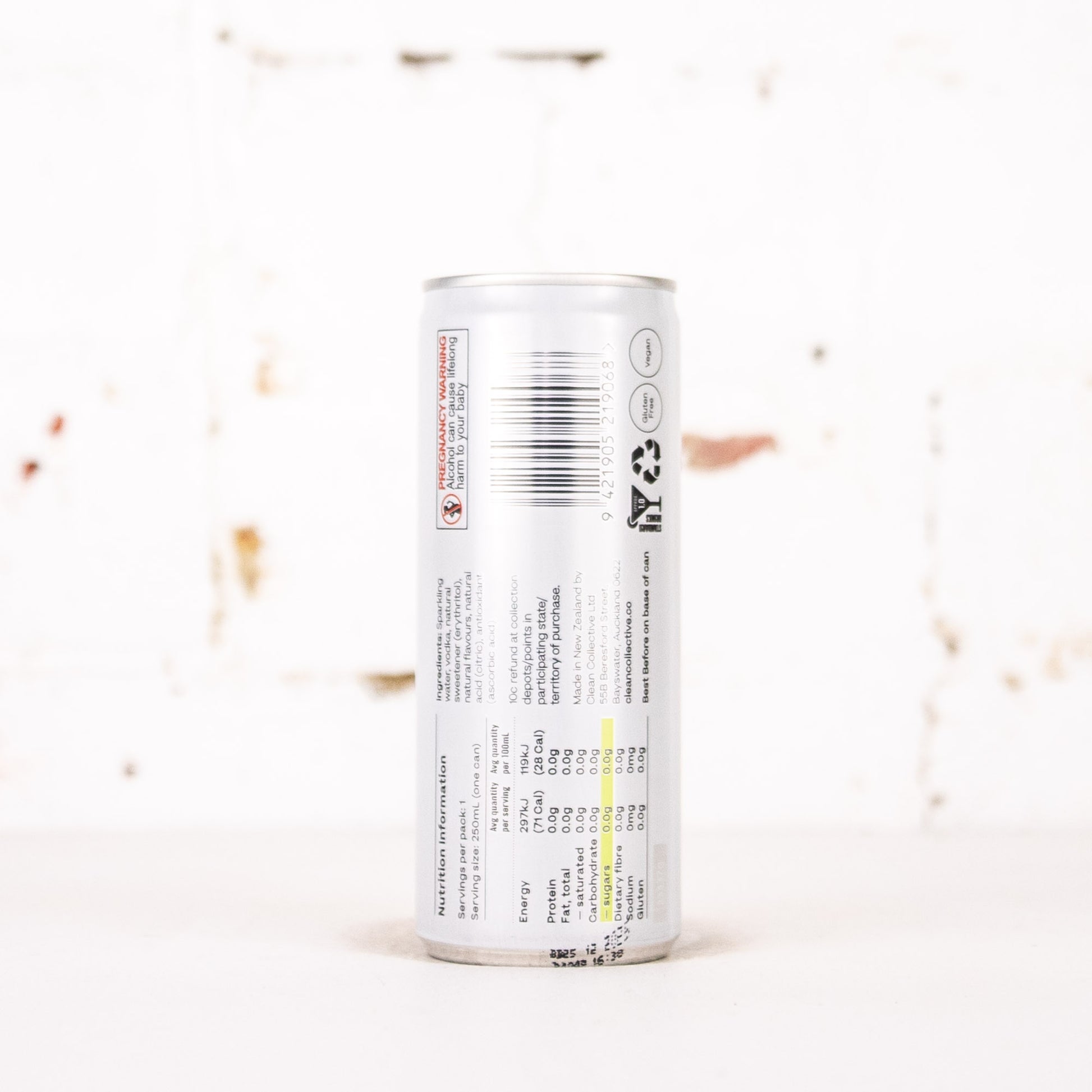 Clean Collective - Pear & Elderflower with Vodka