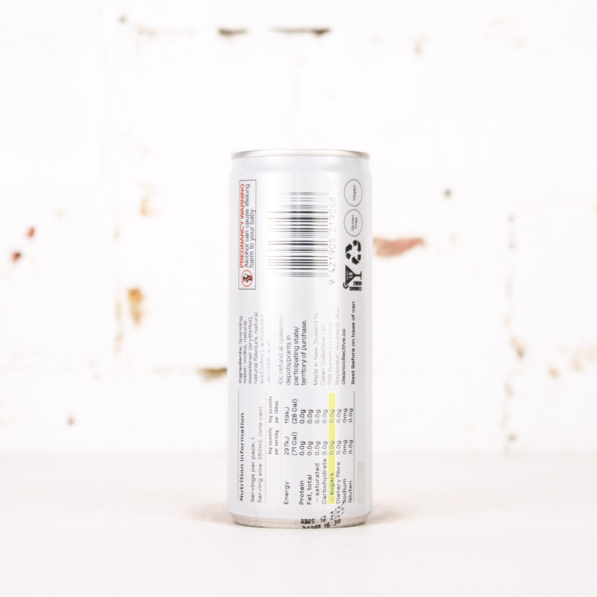 Clean Collective - Pear & Elderflower with Vodka