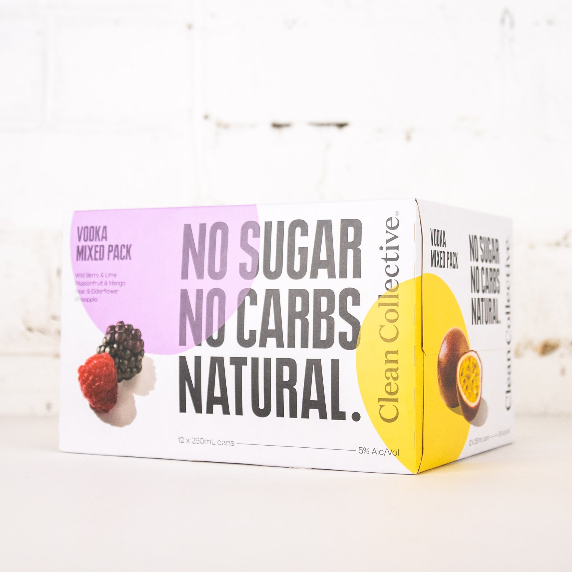 Clean Collective - Vodka Soda Mixed 12 Pack