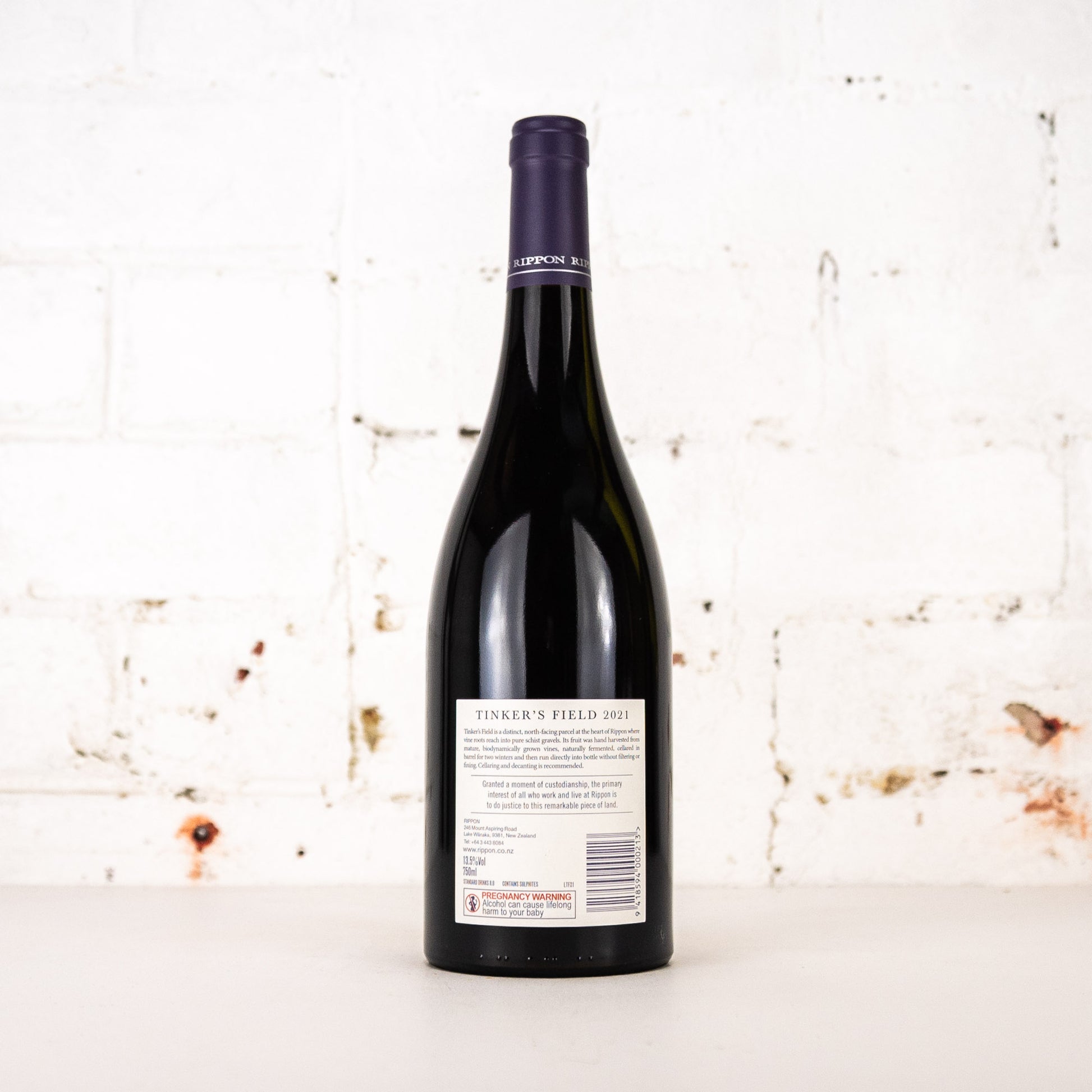 Rippon - Tinker's Field Mature Vine Pinot Noir 2021 750ml