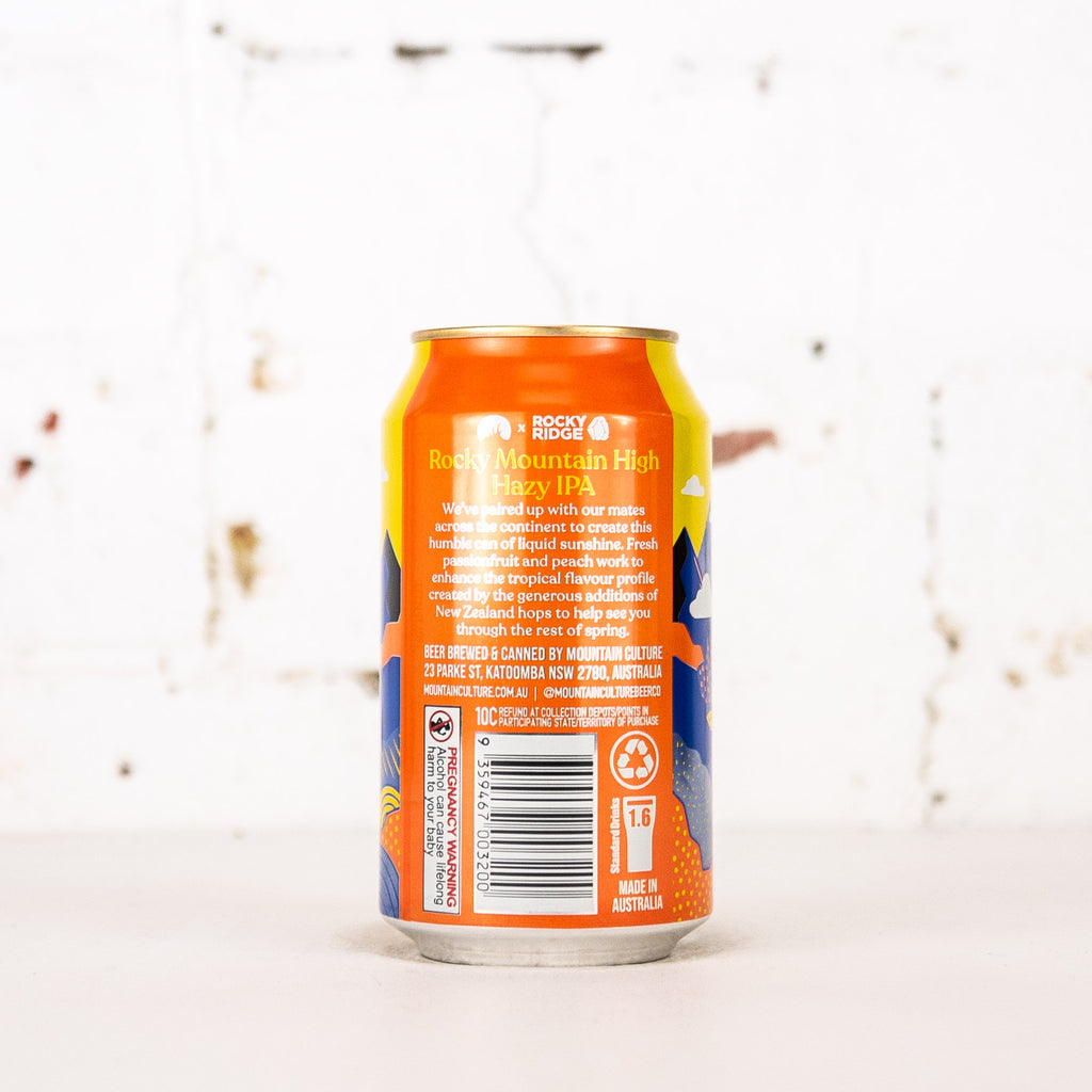 Mountain Culture x Rocky Ridge - 'Rocky Mountain High' Hazy IPA