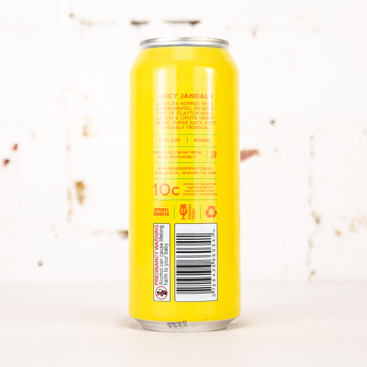Banks - Juicy Jandals NZ Hazy IPA