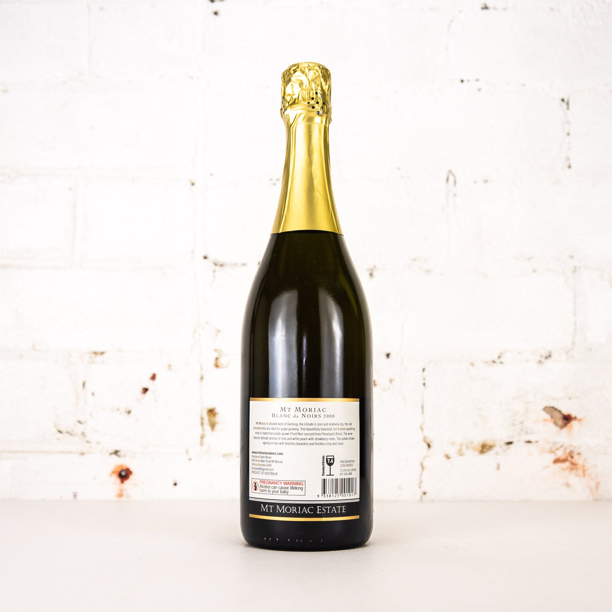 Mt Moriac - Blanc de Noirs 2008 750ml