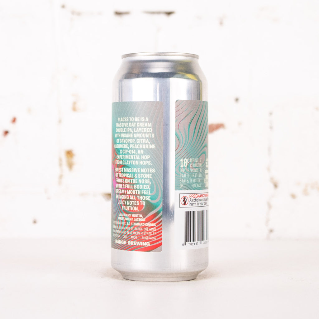Range - Places to Be Oat Cream DIPA