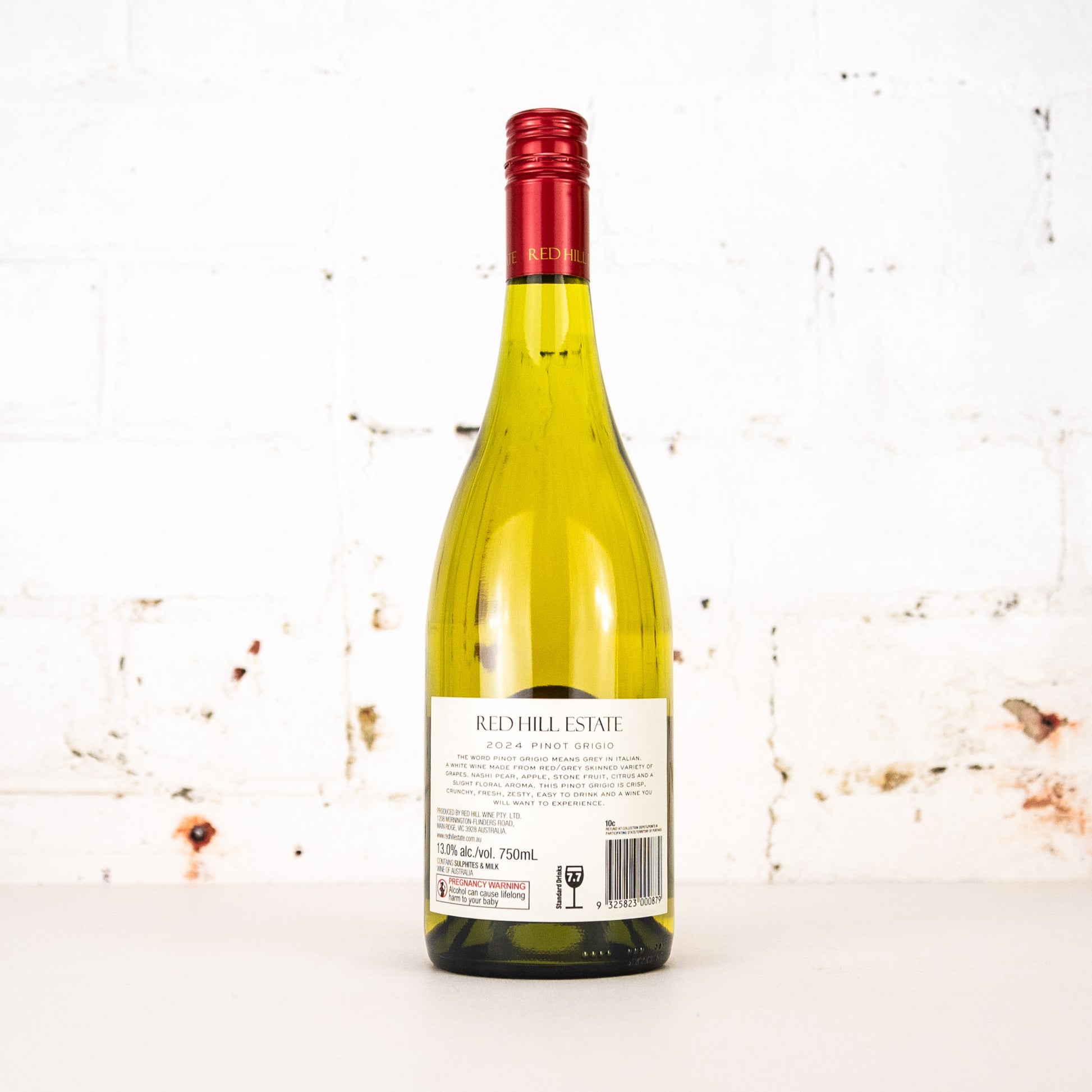 Red Hill Estate - Cool Climate Pinot Grigio 750ml