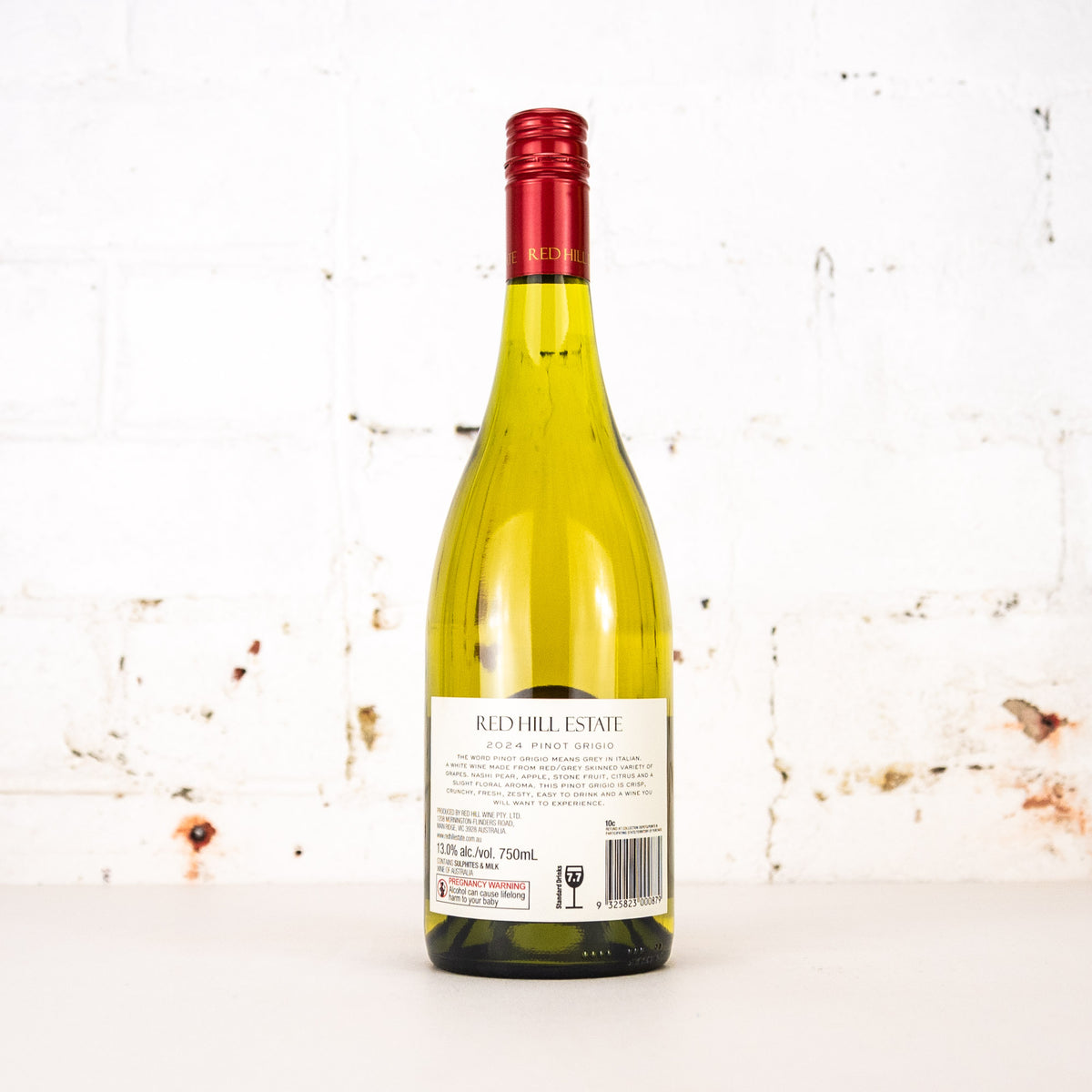Red Hill Estate - Cool Climate Pinot Grigio 750ml